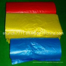 Sac d&#39;emballage en couleur HDPE sur rouleau